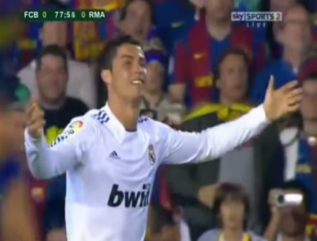 Cristiano Ronaldo bakijai focis videó