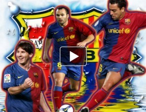 Messi, Xavi & Iniesta